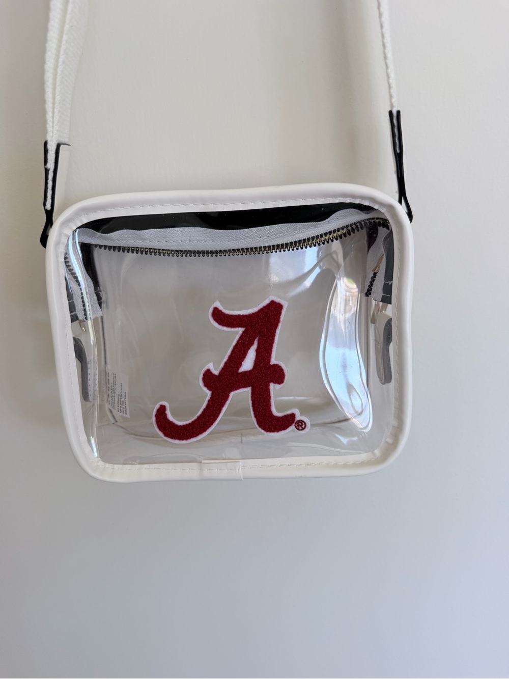 Alabama Clear Crossbody Bag, used 1x high quality - stadium approved - Picture 8 of 8